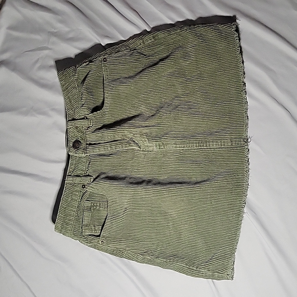 Green Short Skirt